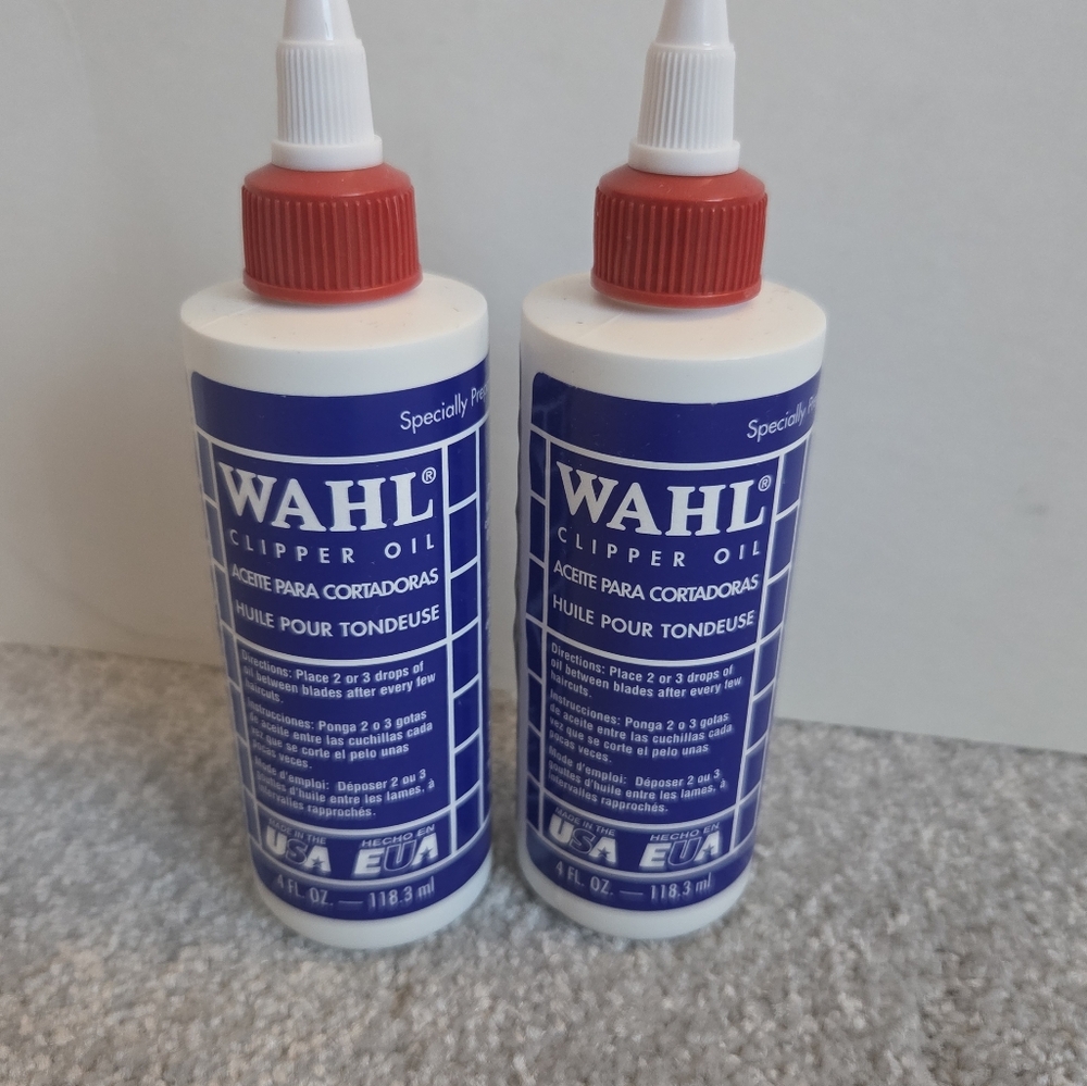2 for $8. Wahl Clipper Oil - 4oz each
